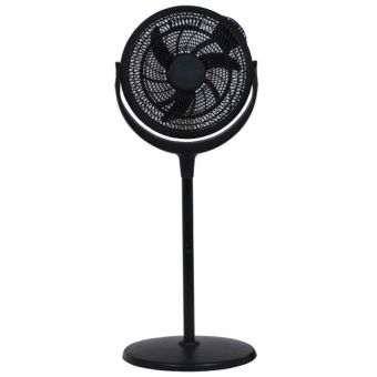 Prem-I-Air EH1862 16 Inch Pedestal Fan with Remote Control – 3 Speed, 55W, Black