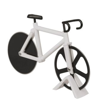 Bicycle Pizza Cutter – Novelty Double-Wheel Pizza Slicer with ABS and Metal Design