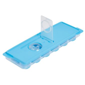 Tala Push Out Ice Cube Round Tray – Easy Release Ice Cube Maker with Removable Lid