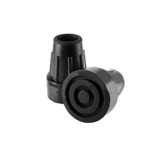 Meadex Black Type Z Crutch Ferrule / Leg Tip - 19mm