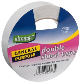 Ultratape Double Sided Tape I General Purpose - 25mm x 33m