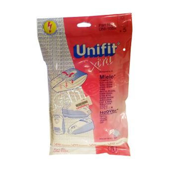Unifit Xtra UNI-105X Vacuum Bags - Pack of 5