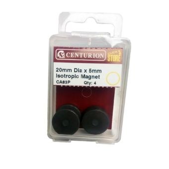 Centurion Isotropic Magnets - 20mm x 5mm - Pack of 4