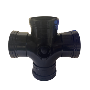 Cross Tea 4" Quad Socket