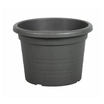 Verona Cilindro Flowerpot - Anthracite 16cm