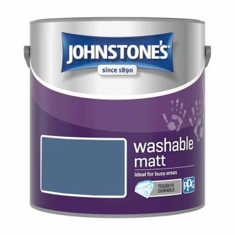 Johnstones Interior Washable Matt Paint - Vintage Denim 2.5L