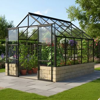 The Cassandra 8300 (8ft x 10ft) Black Finish