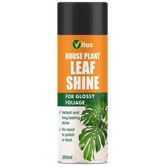 Vitax House Plant Leaf Shine 200ml | Spray for Glossy Foliage