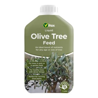 Vitax Olive Tree Liquid Plant Feed 1L | Concentrated Liquid Feed for Healthy Olive Trees