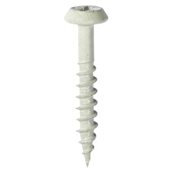Timco Classic White Rainwater Screws - 6x40 - Box Of 200