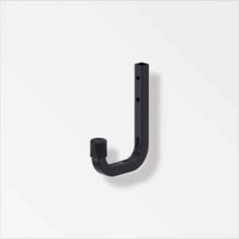Black Wall Hook 80mm Compact Storage Hook
