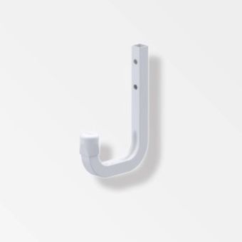 White Wall Hook 80mm Compact Storage Hook