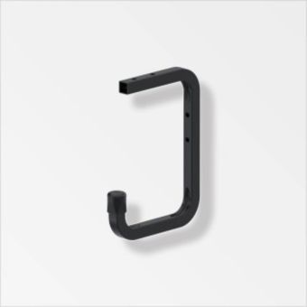 Black Wall/Ceiling Hook 115mm Multi-Purpose Storage Hook