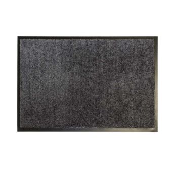 Dosco Wash & Clean Anti-Slip Mat - Grey 40 x 60cm