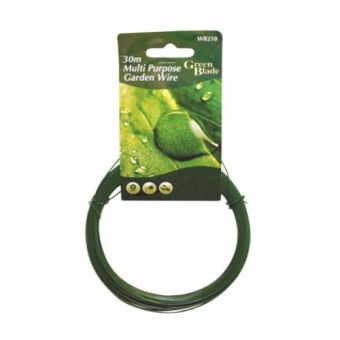 30m Green Multi Purpose Garden Wire