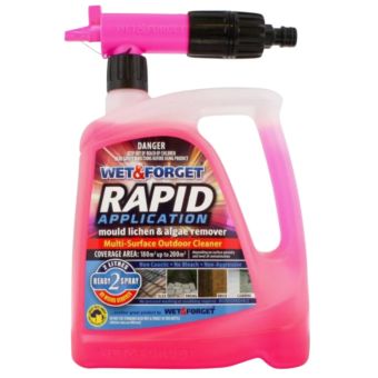 Wet & Forget - 1.4L Rapid Application Mould Lichen & Algae Remover