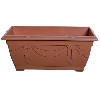 Whitefurze Terracotta Venetian Window Box - 40cm