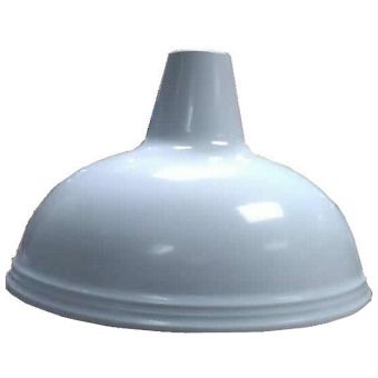 White Metal Pendant Lamp Shade