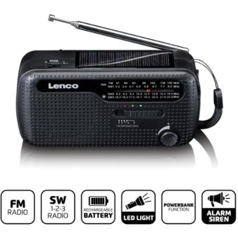 Emergency Wind-up Radio with Light and Powerbank