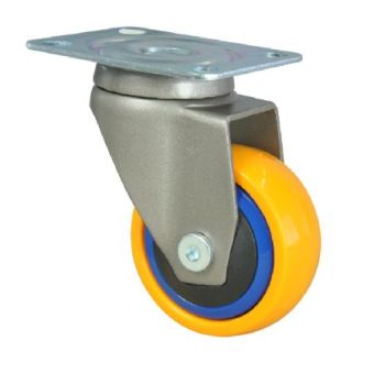 Swivel Castor Yellow 50mm - 50kg