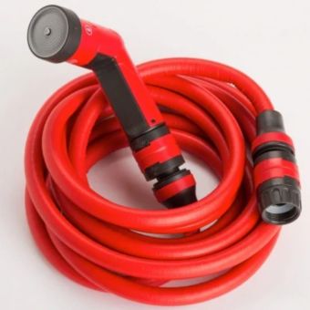 Yoyo Expandable Hose with Fittings, Spray Gun - 18m
