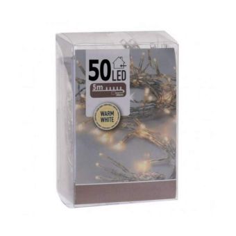 Warm White 50 LED Christmas Lights