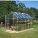 Popular Greenhouse Safety Glass Silver 6' x 10'