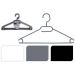 PVC Coat Hanger Set – Assorted Colours I 10 Piece