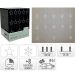 120cm Christmas Star & Snowflake LED Light – 232/235 White LEDs with Timer and Functions (IP44)