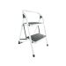 2 Tread Step Stool White
