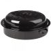 Falcon 30cm Black Oval Enamel Covered Roaster