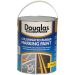 Douglas Chlorinated Rubber Line Marking Paint - Yellow 5L