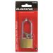 Blackspur 38mm Long Shackle Padlock – Brass Finish with 2 Keys