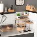 5Five 3 Level Bamboo Kitchen Corner Shelf | Countertop Storage Organiser