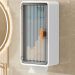 Wall-Mounted Bathroom Shelf Cabinet with Tissue Dispenser | 3-Level Storage Unit