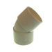 40mm x 45` White Waste Bend