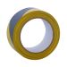 Black / Yellow Self-Adhesive Hazard Tape - 50mm x 33m