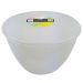 4 Pint Plastic Pudding Bowl with Lid