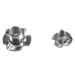 M10 Prong Claw Nut Steel Furniture Fixing Nut I Pack of 4