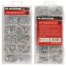Blackspur 550 Piece Self-Tapping Screw Set – Assorted Sizes with Storage Case
