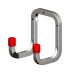 Galvanised Steel Hook - 90mm