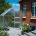 The Halls ICON Range of 6ft Freestanding Greenhouses-Mill-6' x 8'-Polycarbonate - Comes with Base
