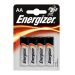 Energizer AA Battery - Card of 4