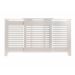 Rhode Island Adjustable Radiator Cabinet White - Medium