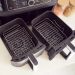 Kitchen Academics Air Fryer Insert Shelf – Set of 2 Stainless Steel Racks
