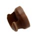 Amig Curtain Pole Side Bracket - Walnut