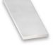Anodised Aluminium Colourless Flat Strip - 15mm x 2mm x 1m