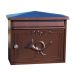 The Shannon Cast Aluminium Post Box - Antique Bronze