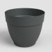 ARTEVASI Campana Flowerpot Anthracite 30cm – Recycled Plastic Plant Pot 12L