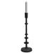 Black Metal Candle Holder 12 x 42 x 12cm